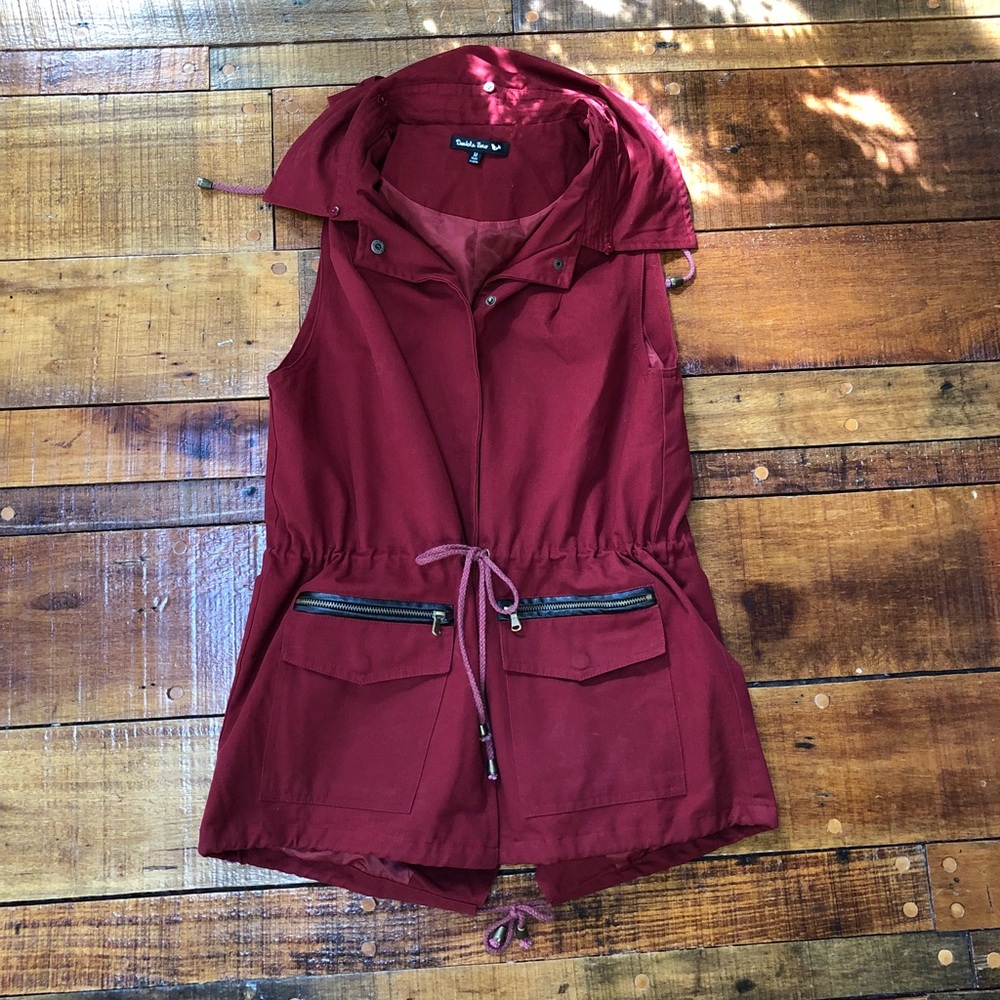 Hooded Vest Jacket